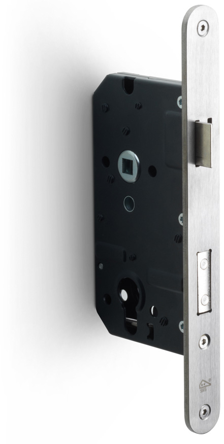 LBLSAY72 - rounded security lock case for exterior doors with SKG ...